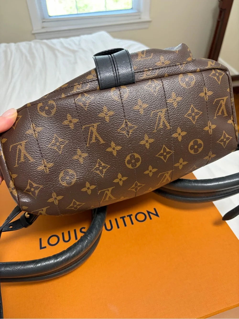 Louis Vuitton Brown Monogram Canvas Backpack